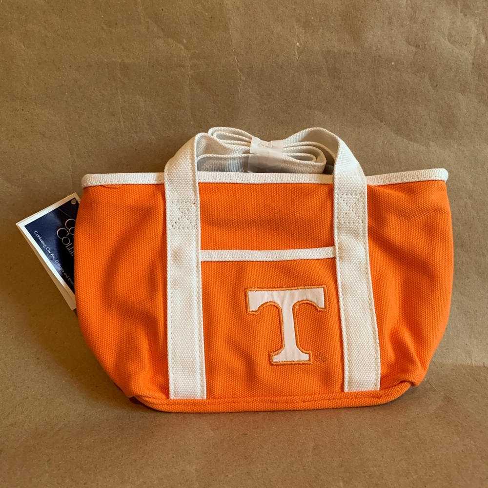 🎄Tennessee Volunteers orange small canvas tote🎄